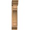 Ekena Millwork Merced Traditional Smooth Bracket w/ Offset Brace, Western Red Cedar, 7 1/2"W x 26"D x 38"H BKT0806X26X38MRC01SWR - alternate 3